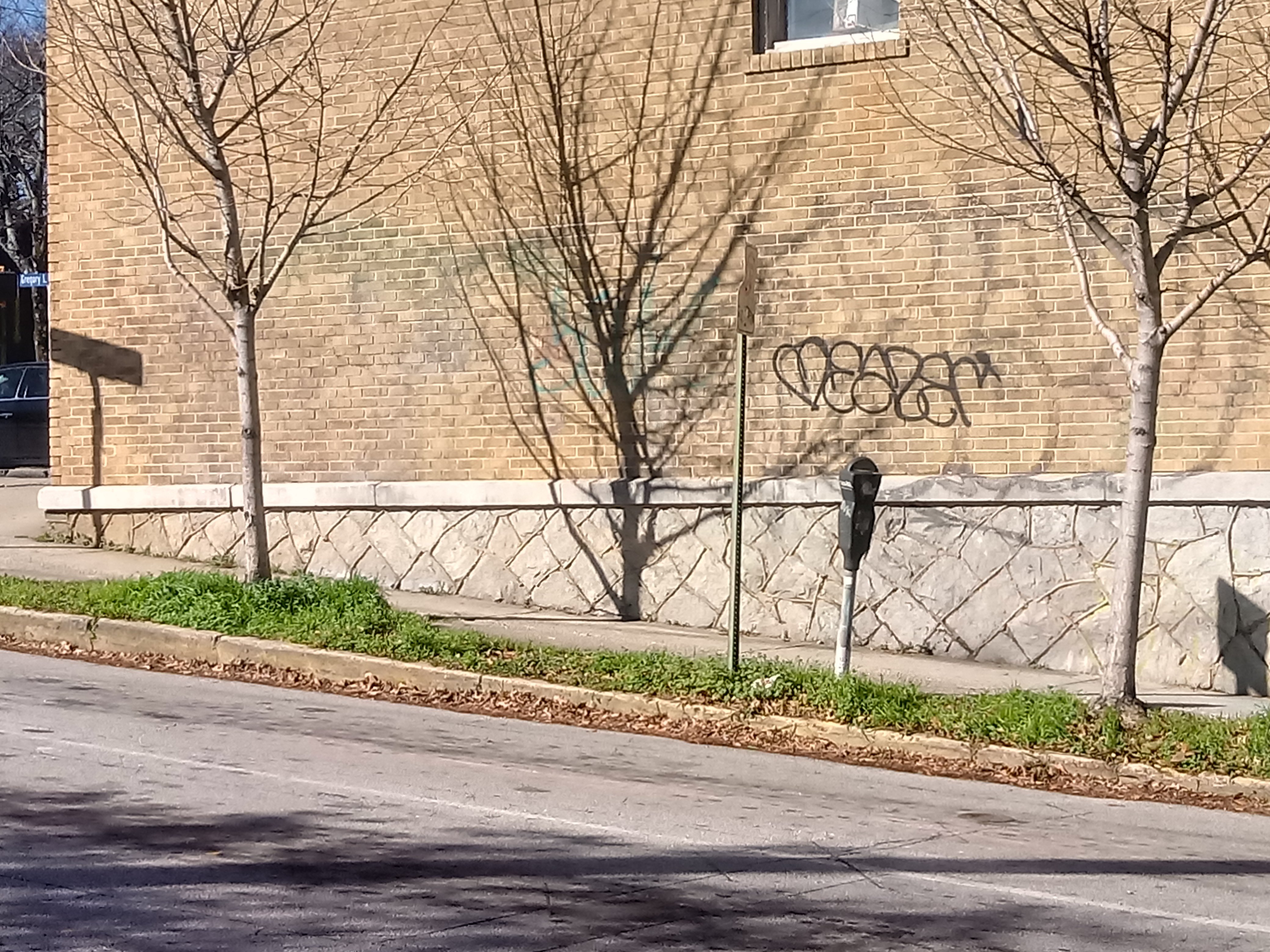 Before Graffiti Removal